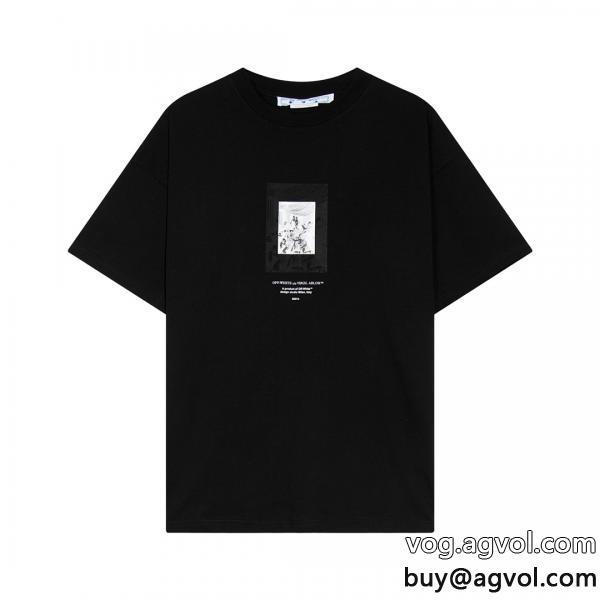 万能アイテム重宝するOff-Whiteブランド コピー 販売 &nbsp;半袖Tシャツ