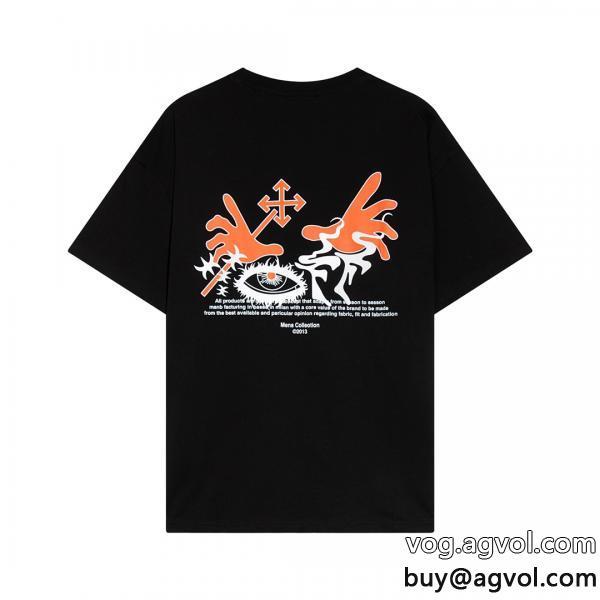 ブランド 激安Off-White話題のブランド派手すぎず&nbsp;半袖Tシャツ