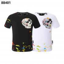激安 ブランド半袖Tシャツフィリッププレイン23新作各色入手困難新着入荷