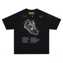 ブランド 偽物 通販LOUIS VUITTON今年の大トレンド風通しの良いフレア半袖Tシャツ