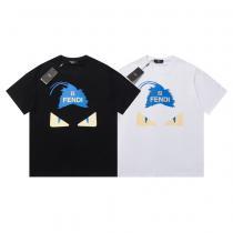 ブランド 品 コピーFENDI上品カジュアルな雰囲気に23SS新作 カジュアルコーデに半袖Tシャツ