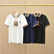 コピー ブランド 販売バーバリー半袖シャツロゴが美しい今年らしい着こなし