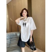 ブランド レプリカセール価格清潔感のある肌見せbalenciaga半袖Tシャツ