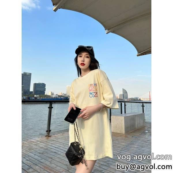 ブランド 偽物LOEWE最新で完売確実安心と信頼のお取引半袖Tシャツ