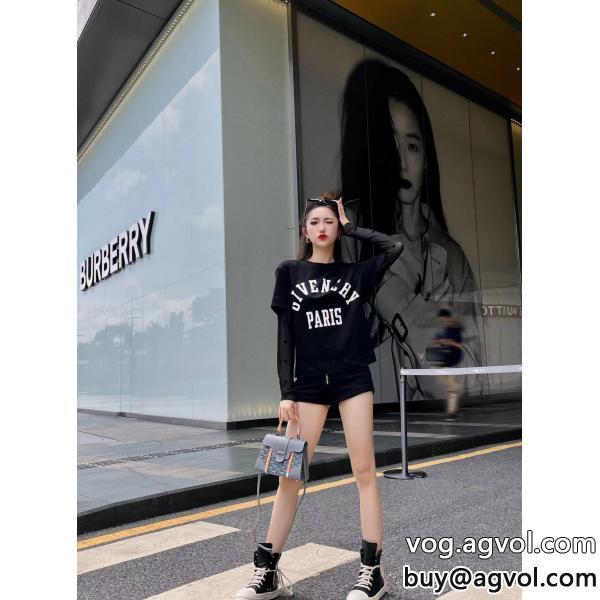 GIVENCHYオンライン限定商品華やかな印象ブランド コピー 品長袖Tシャツ