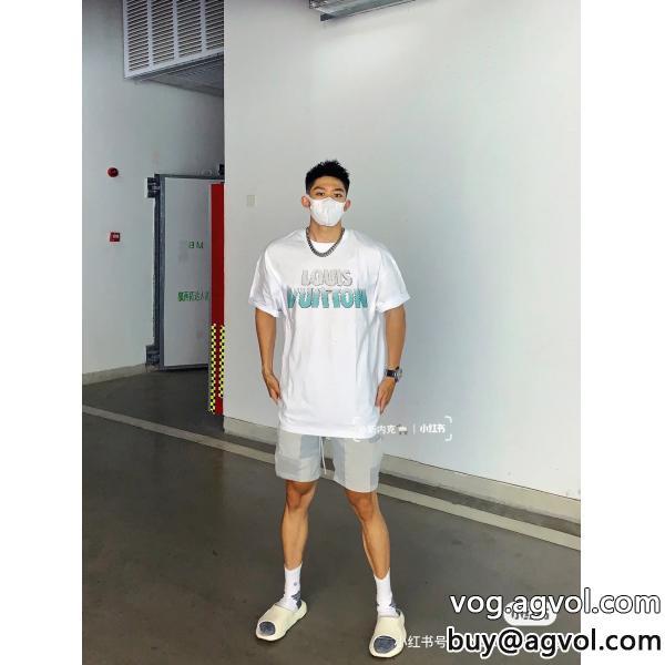LOUIS VUITTON半袖Tシャツ日本未入荷洗練された印象ブランド スーパー コピー