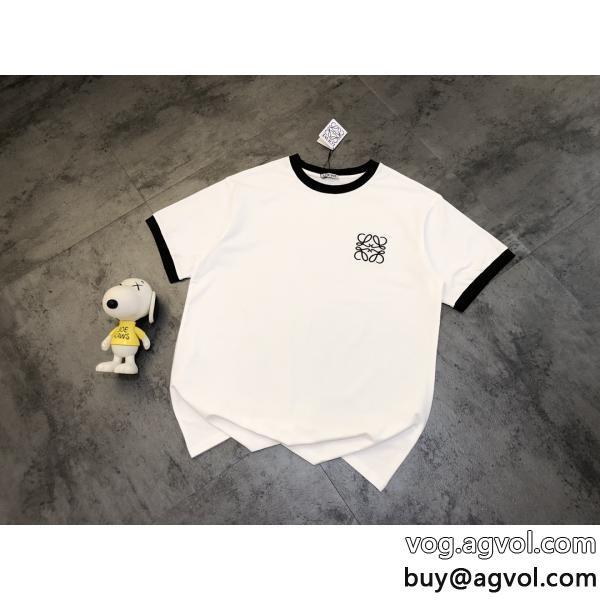 ロエベ半袖Tシャツリッチな印象に今年売れた人気のスタイルスーパー コピー ブランド