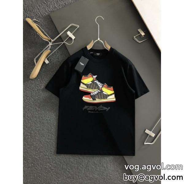 半袖Tシャツ一目置かれる232026新作旬デザインFENDI偽 ブランド