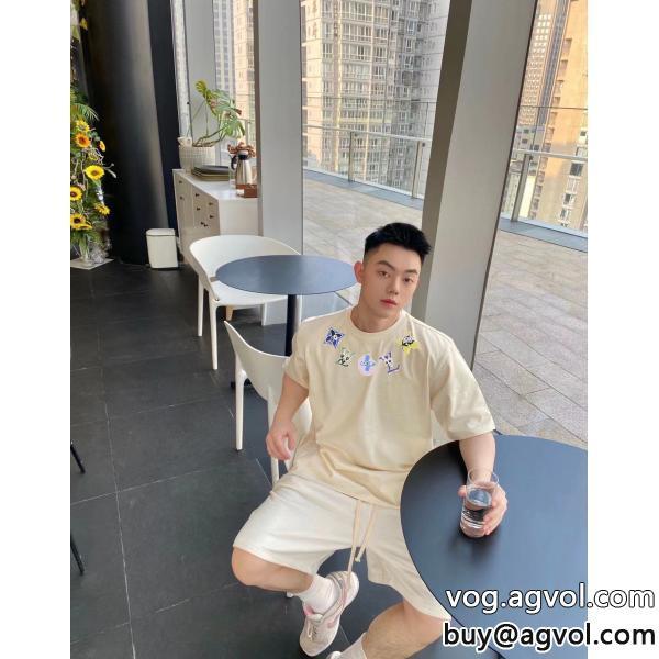 大変大人気2026新作限定華やかキュートLOUIS VUITTON半袖Tシャツスーパー ブランド コピー