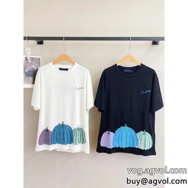 リラックスした雰囲気に最新ランキングTOPブランド 品 スーパー コピー半袖TシャツLOUIS VUITTON