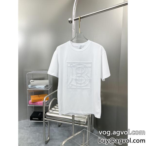 派手すぎず大人かっこいい半袖TシャツBURBERRYブランド コピー 激安