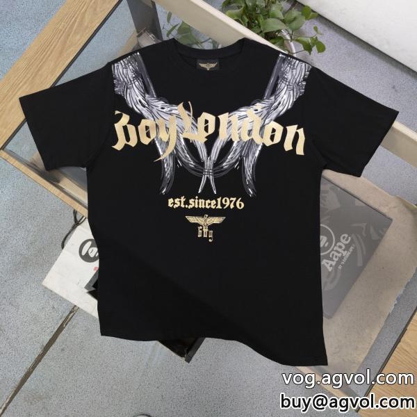 ブランド 偽物半袖TシャツBOY LONDON抜け感のあるスタイルが完成岩ちゃん愛用