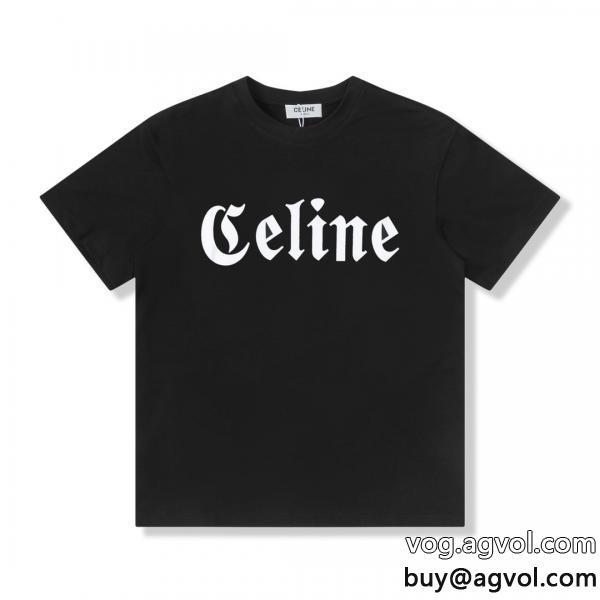 偽 ブランド半袖Tシャツ品のよさを感じさ新作セール価格でCELINE