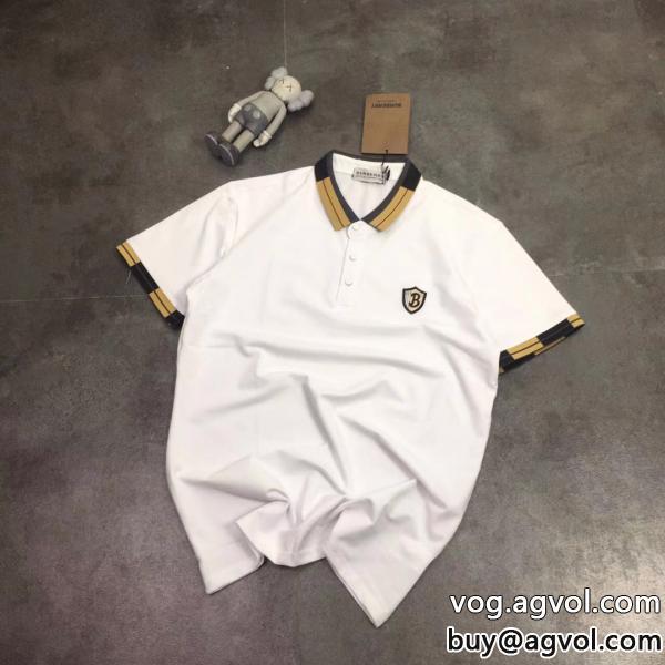 BURBERRY半袖Tシャツ最新で完売確実着まわし抜群カラー偽 ブランド 購入