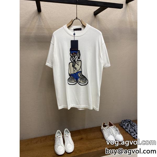 半袖TシャツLOUIS VUITTON先行入手ちょっと大人の印象ブランド コピー 品