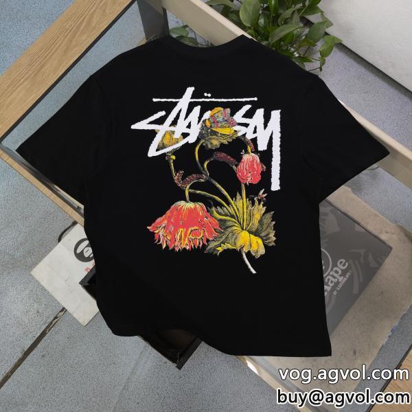 STUSSY半袖Tシャツ通販 ブランド話題沸騰春らしいきれい色のように