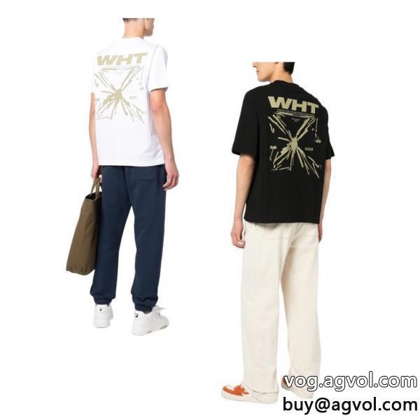 スーパー コピー  おしゃれ感度UP！夏の注目2026ブランド新作半袖TシャツOff-White