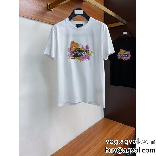 コピー 通販2026SS人気ブランド新作アイテムこの夏絶対欲しい半袖TシャツVERSACE