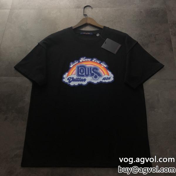 半袖Tシャツ偽 ブランド 通販愛用ブランドアイドル着用LOUIS VUITTON