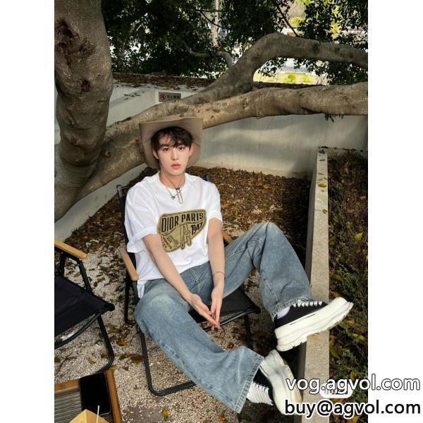DIORコピー ブランド 優良北欧ブランド話題の新作到着半袖Tシャツ