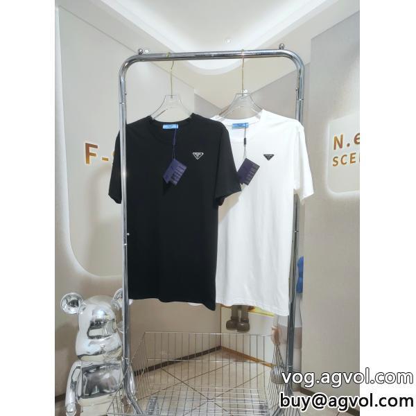 半袖TシャツPRADAスーパー コピー 品2026のトレンドアイテム高品質