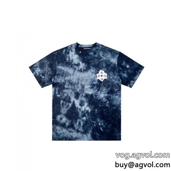 安定感があり大人のカジュアルスタイルブランド スーパー コピー 舗半袖TシャツCHROME HEARTS