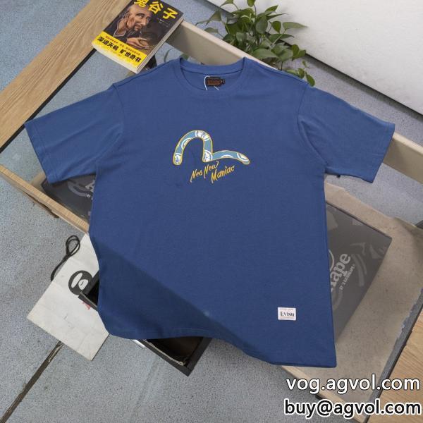 半袖Tシャツ都会的な印象のスタイルこれさえ押さえればOK！EVISUブランド 通販 激安