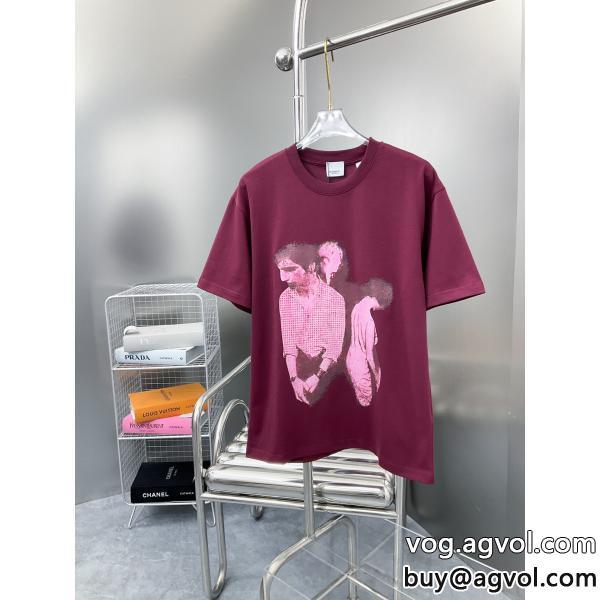 半袖Tシャツ気持ちいい真夏日にぴったり雑誌掲載ブランド 激安BURBERRY