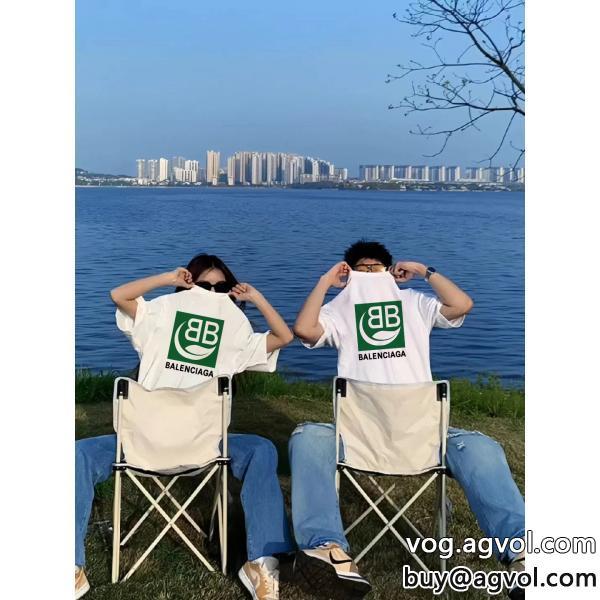 超お目立ち2026の流行りトップスブランド スーパー コピー 優良半袖Tシャツバレンシアガ