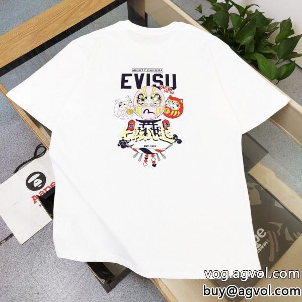 偽物 ブランド ショップ半袖Tシャツ素敵な夏の定番アイテム海外大人気エヴィス