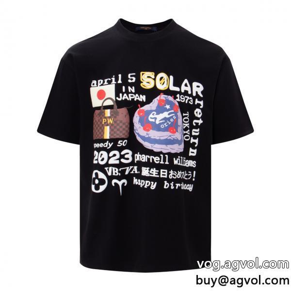 半袖Tシャツブランド コピー必見素敵お上品23SS/大人気2026コレクションルイ ヴィトン