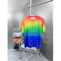 偽物 ブランド 激安シンプルなデザイン23新作限定版プリントロエベ半袖Tシャツ