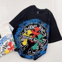 抜け感のあるスタイルが完成最新作コピー ブランド半袖Tシャツクロムハーツ