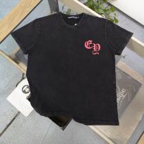 偽物 ブランド 激安半袖TシャツCHROME HEARTS控えめにしてヘルシーな印象気分も上がるきれいめハッピ