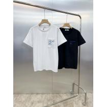 ブランド 激安韓国ファッション爽快感が絶妙にマッチ半袖TシャツLOEWE
