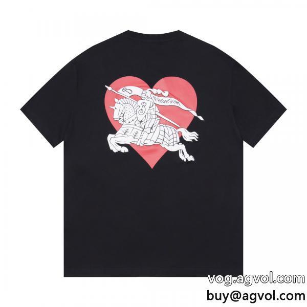 人気話題清潔感で洗練され偽 ブランド 販売半袖TシャツBURBERRY
