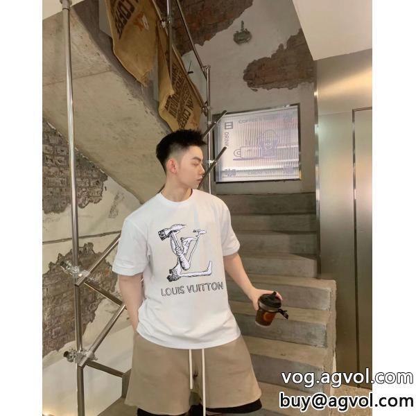 半袖Tシャツ偽物 ブランド今年も人気大人感漂う2026新作LOUIS VUITTON