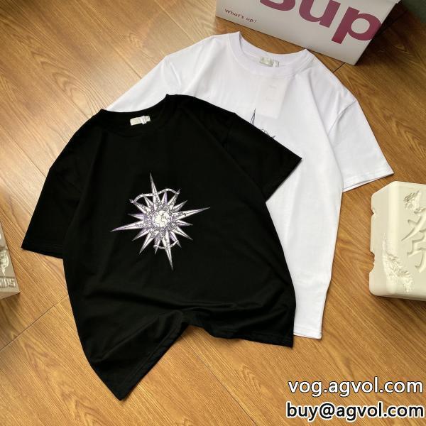 ディオールコピー 品 ブランド半袖Tシャツ最新先取りおしゃれなロゴ入り大人着用可