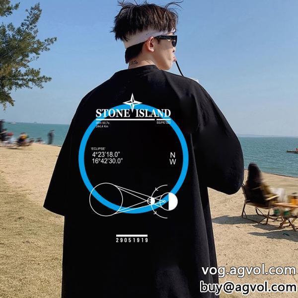 Stone Islandスーパー コピー 通販半袖Tシャツ著名人の着用2026年2026新作モデル