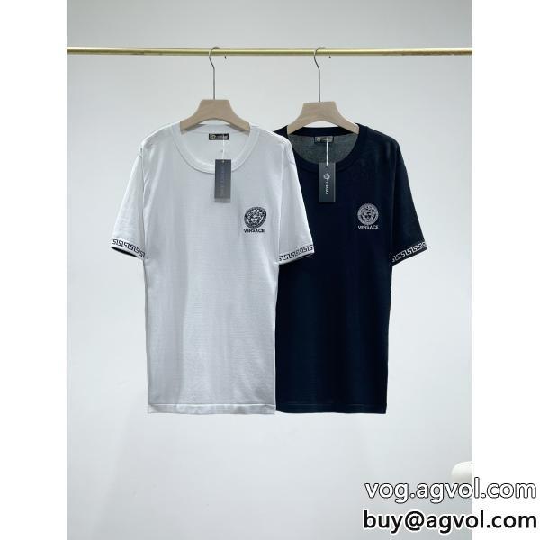 今人気の秘訣決算在庫処分ヴェルサーチ半袖Tシャツコピー 品 ブランド