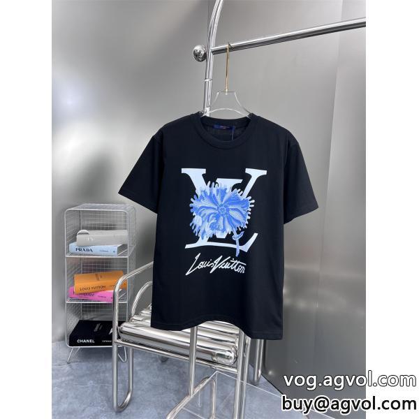 LOUIS VUITTONスタイルを綺麗にSS23限定版半袖Tシャツ通販 ブランド