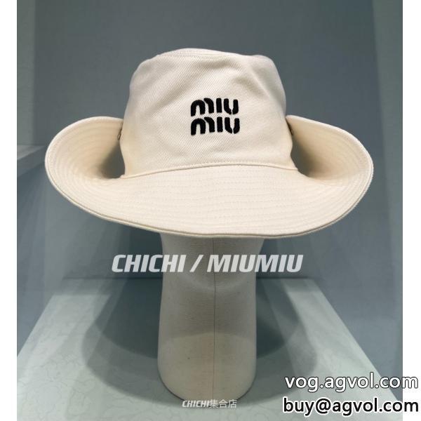 帽子ブランド コピー 専門MIUMIU最新話題沸騰中新作在庫希少