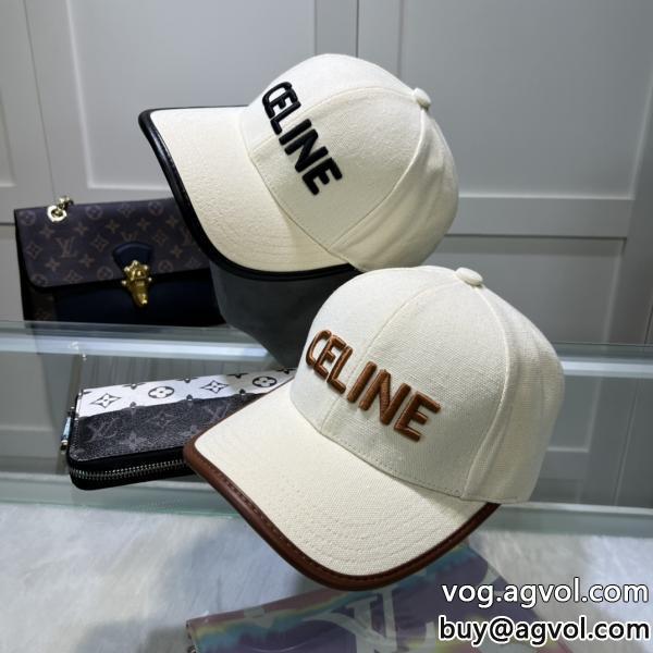 CELINE帽子激安 通販 専門大人気商品ロゴが素敵