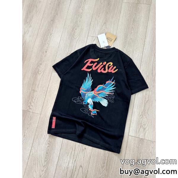 ブランド コピー  エヴィス半袖Tシャツ今季のトレンド人気新作2025で人気の限定新作