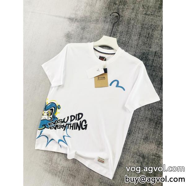 EVISUブランド コピー 専門半袖Tシャツ人気沸騰中新作2026らしさをプラス