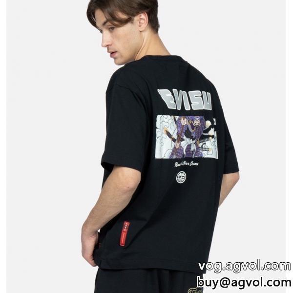 ブランド コピー ショップトレンドスタイル爽やかな色合いEVISU半袖Tシャツ