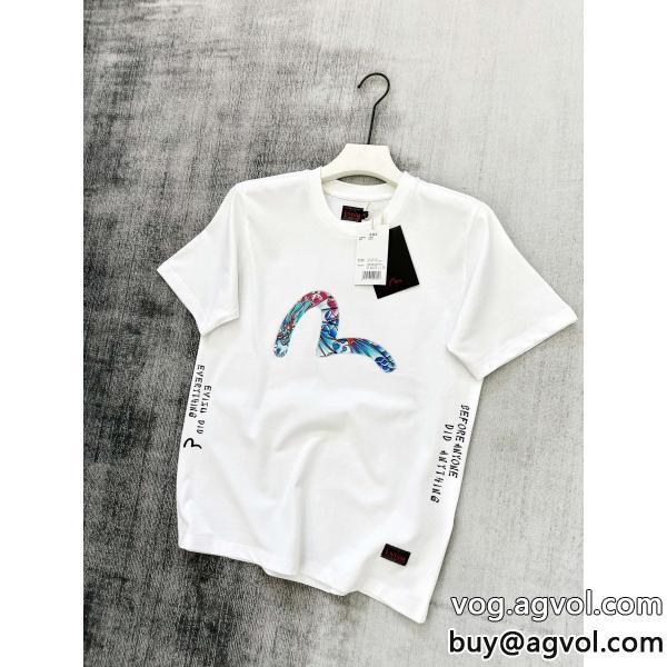 偽物 ブランド 販売絶大な支持を誇る232026新作売切必至半袖TシャツEVISU