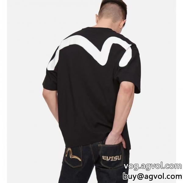 半袖Tシャツ今年らしい優秀アイテム夏の大人カジュアルスタイルコピー 商品 通販EVISU