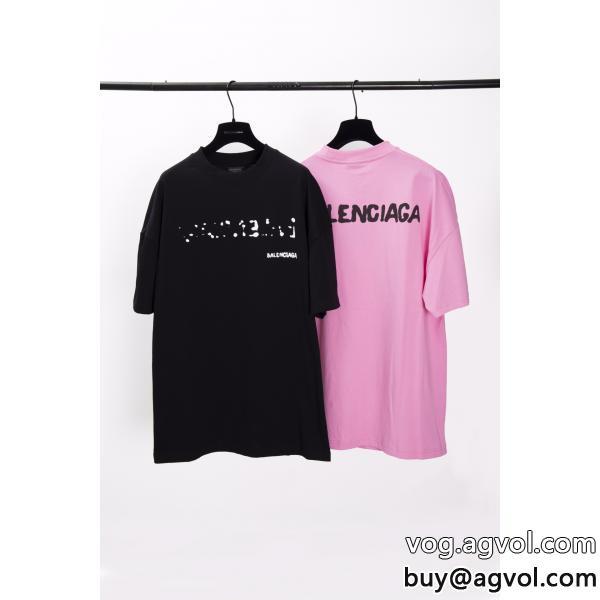 カジュアルさ長く愛用出来る一品balenciagaコピー 商品 ブランド半袖Tシャツ