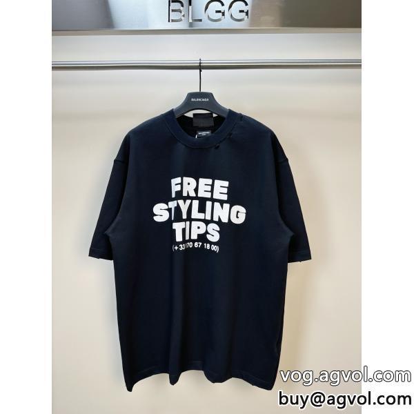 半袖Tシャツバレンシアガコピー ブランド 販売軽やかな印象上品で優しい雰囲気に